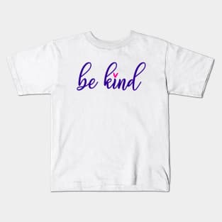 Be kind - se amable Kids T-Shirt